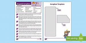 Make an Aeroplane with Recycled Materials Craft Instructions