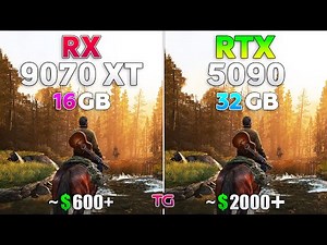 RX 9070 XT vs RTX 5090 - Comparison in 11 Games | 4K