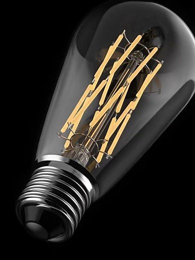 Edison vintage light bulb #homedecor #light #Light bulb