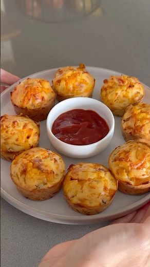 Ham & Cheese Muffins #recipe #food #familyrecipes