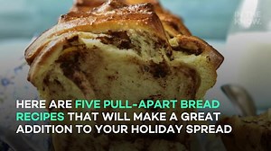 Holiday pull-apart bread recipes from TikTok