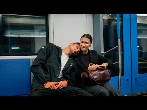 Fake Sleeping Prank In The Subway | Honest Public Reactions