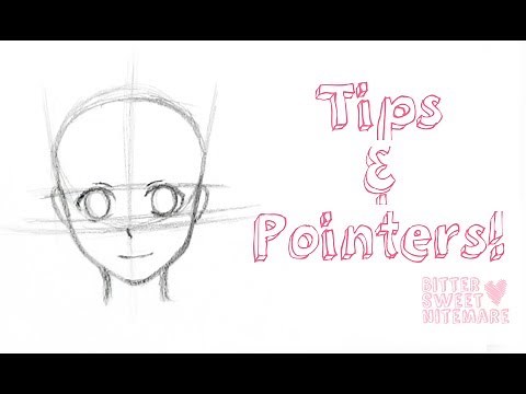 Tutorial: Tips for Drawing A Manga Face