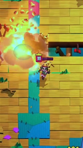 evo royal hogs vs little prince #clashroyale #shorts