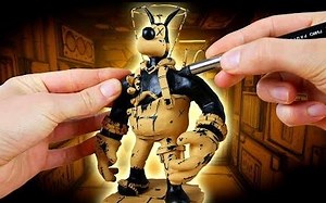 【Clay Art】制作~Frankenstein Boris~from《班迪与墨水机》