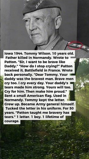The Secret Letter Patton Wrote to a 10-Year-Old Boy Who Lost His Father in Normandy | Military Histo