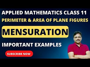 Mensuration part 1 | Chapter 4 | Important Examples | Applied Mathematics Class 11 } Gaur Classes