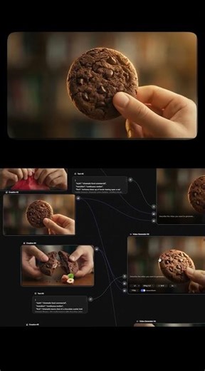 إعلان احترافي بالذكاء الاصطناعي | كوكيز أونيرو ONIRO Cookies 🍪