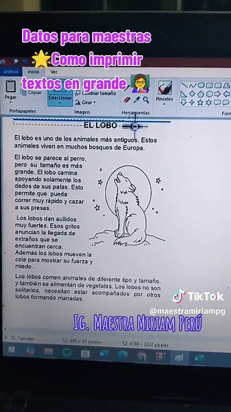 Vamos a imprimir en grande - Trucos para maestras