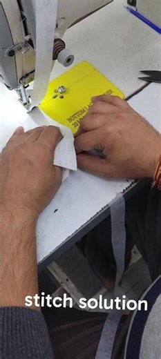 seam slippage solution by adding fusing #tranding #seam strength