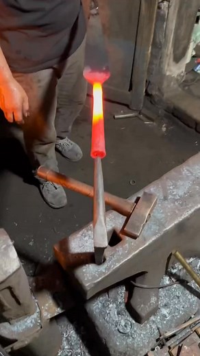 5.9K views | #Hand-forged cleaver#Hand-forged kitchen knife #wildboarspear | Payal Ben | Facebook