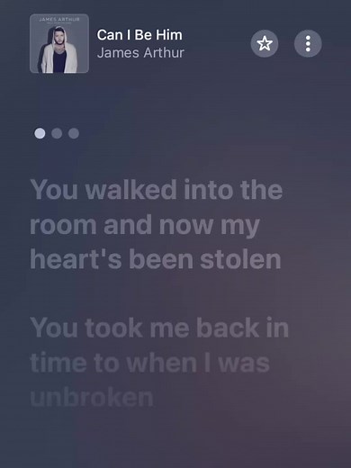 Can I Be Him Lyrics - Full Song with Overlay