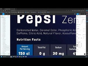 PEPSI UI Design in Figma