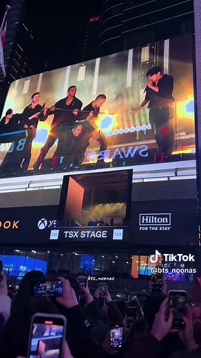 Jungkook's 'Standing Next to You' Performance in Times Square
