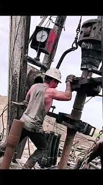 Wanna work in the oil field? - drilling rig pipe connection
