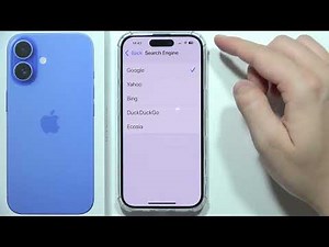 iPhone 16: How to Change Search Engine