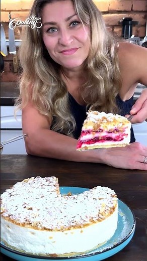 Epic Raspberry Vanilla Custard Cake!