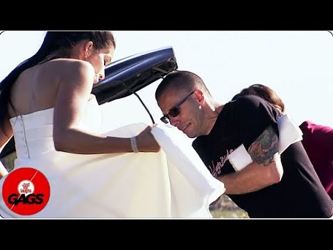 Wedding Dress Disaster Prank | Just For Laughs Gags