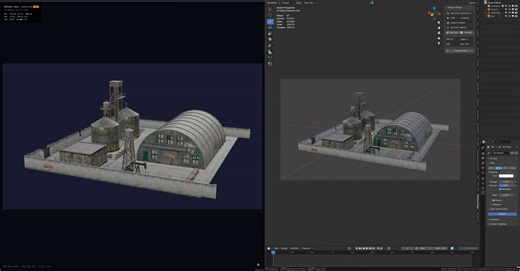 Emīls Geršinskis-Ješinskis | Building a bridge between Blender and the web! 🌉 This is a WIP addon I’m making to preview how my files will look in Three.js without... | Instagram