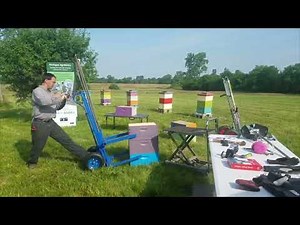 Demo of a homemade hive lift