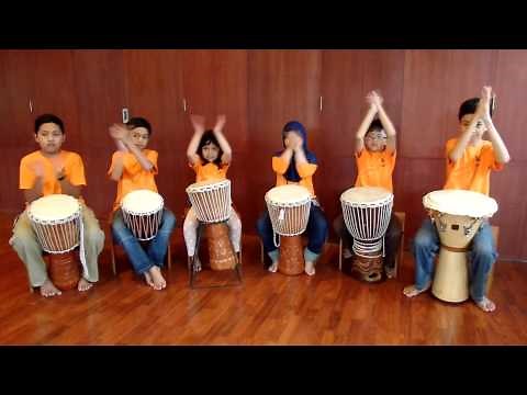 Yde_official Yan Djembe Ensemble kids Yan Djembe Esamble 1