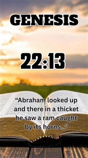 The Ram in the Thicket Explained in 30 Seconds -Genesis 22:13