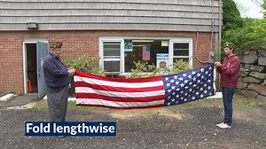 2.3K views · 26 reactions | Do you know the proper way to fold an American flag? | WTNH News 8 | Facebook