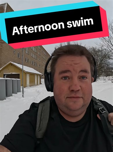 Enjoying an Afternoon Swim in Sweden