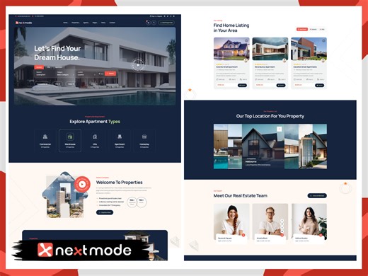 Real Estate Website Design