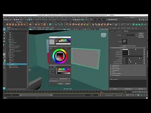 Make Picture Frame Texture Image Autodesk Maya