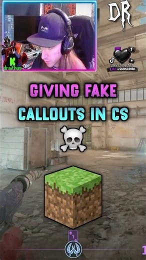 GIVING FAKE CALLOUTS ON CS2 🤣 (MINECRAFT??)