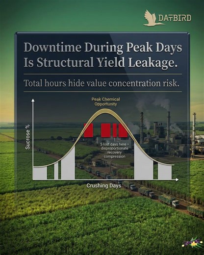 Downtime reporting is comfortable. Yield timing analysis is not.