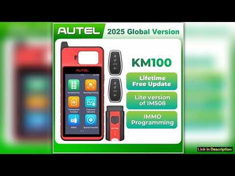 Autel KM100 KM100X KM100E Universal Smart Fob Programmer Key Programmer V200 Universal Key Generato