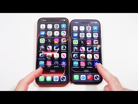 iPhone 17 Pro Max vs iPhone Air Speed Test