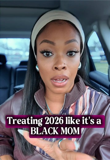 Treating the 2026 like it’s a Black mom! Y’all ready for the New Year 👀🥂