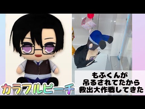 カラフルピーチクレーンゲームもふくん救出大作戦！#カラフルピーチ#からぴち #もふくん#クレーンゲーム