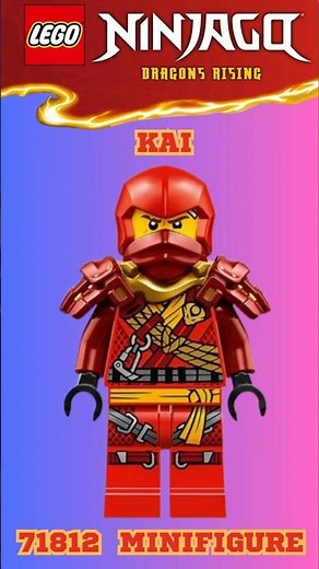 KAI - LEGO NINJAGO 71812 MINIFIGURE
