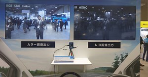 車載用5MピクセルRGB-NIRセンサーでDMSを向上