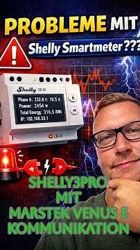 Shelly kommuniziert nicht mit Marstek!!!! #photovoltaik #balkonkraftwerk #solar #solarenergy
