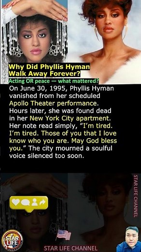 Why Did Phyllis Hyman Walk Away Forever?