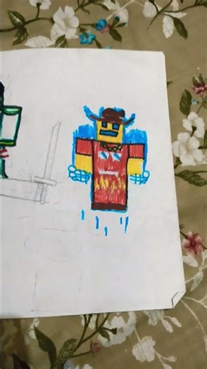 new evil roblox character drawing