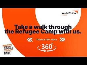 Walk through the Refugee Camp with us.