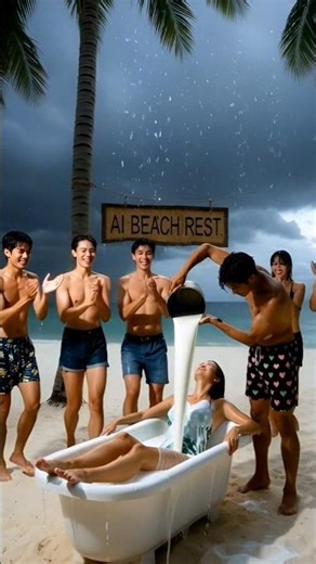 Let the Sea Set You Free 🌊✨ | Calm Ocean Vibes 😌💙 - AI BEACH REST