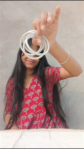 How To MAKE THREAD BANGLES AT HOME 🍁#bangles #homemaking #threads #viralshorts