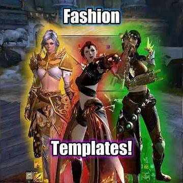 GW2 Fashion Templates Update FIRST LOOK! ✨