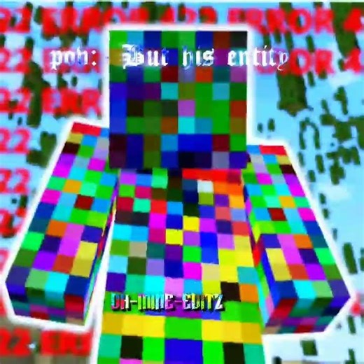 Herobrine vs error 422| #minecraft #herobrine #error422