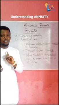 #businessfinance #annuity