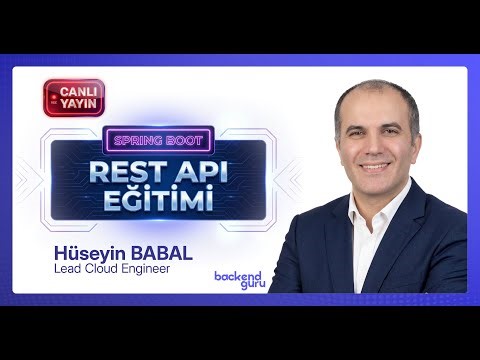 Spring Boot ile REST API Geliştirme (Canlı) | JPA, Test, CI/CD, Actuator | Hüseyin Babal