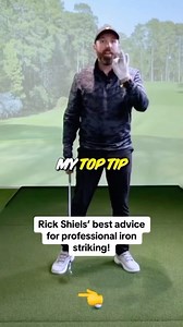 Rick Shiels became the most popular online golf coach on the planet during the pandemic, and for good reason. He has a way of simplifying things that few coaches can match. If you want to become a better striker of the ball, here’s his top tip. @fallingfairways #wildgolf #rickshielspga #golftime #golftip | Wild Golf