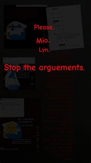 @Lunar._.official-Ryomen린찬 @mio_only PLEASE STOP THIS ARGUING SO EVERYTHING CAN GO BACK NORMAL